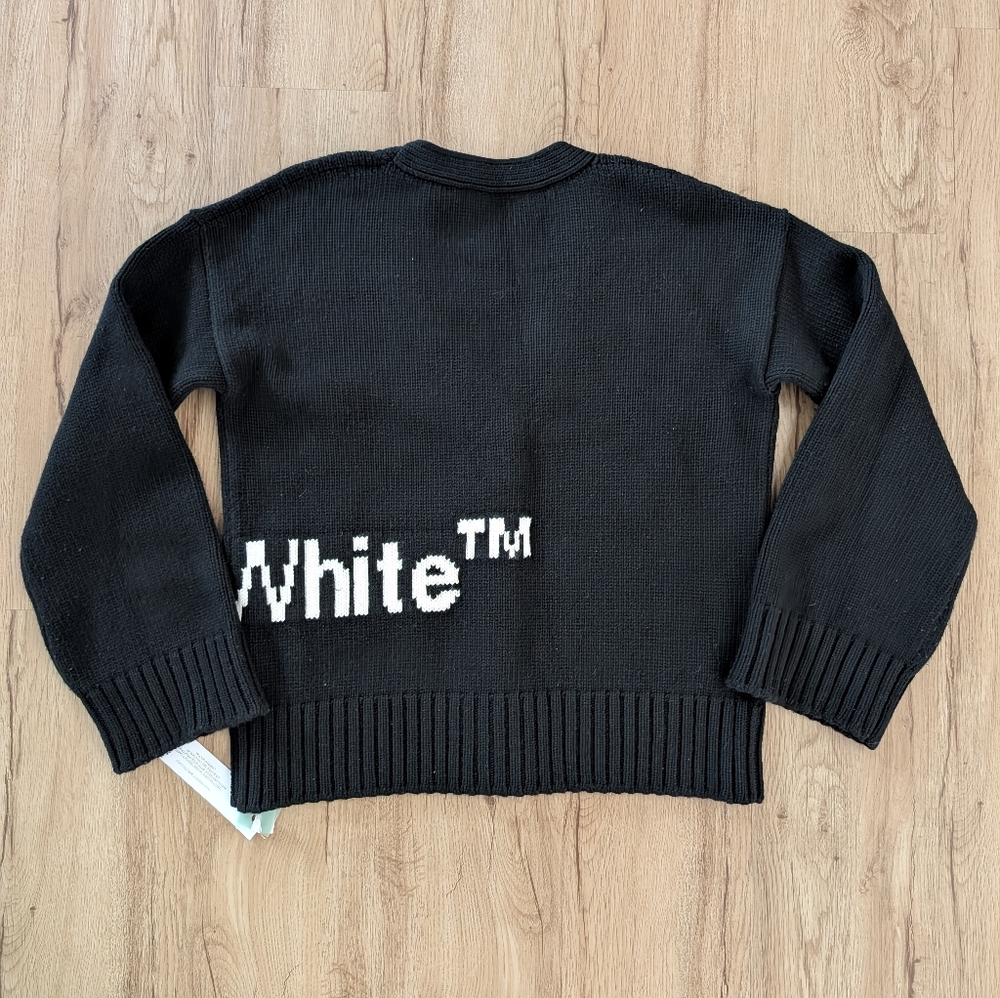 Off White Wool Sweater - Picture 3 of 7